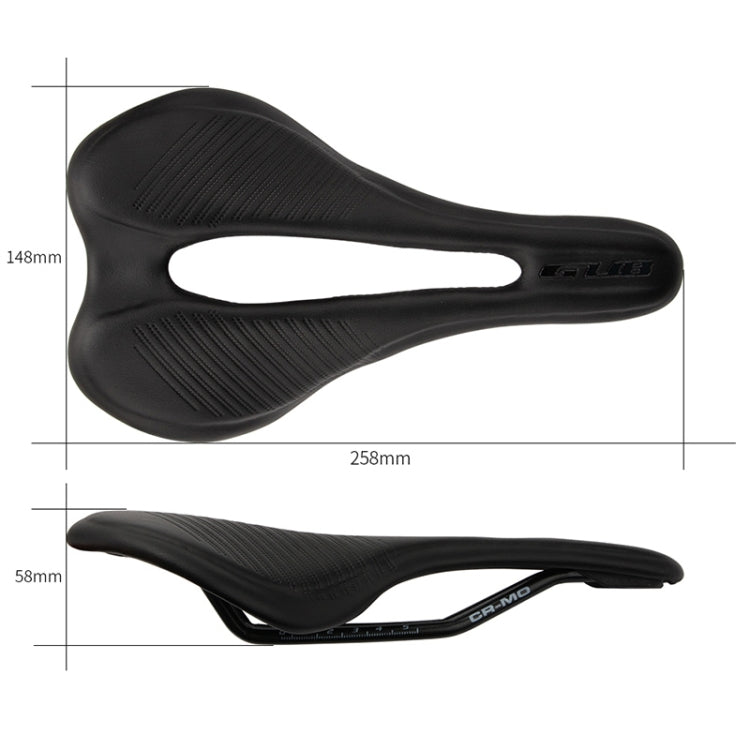 GUB 1182 Hollow Unisex MTB Mountain Bicycle Saddle - Bicycle Saddle by GUB | Online Shopping South Africa | PMc TechLife | Buy Now Pay Later Mobicred