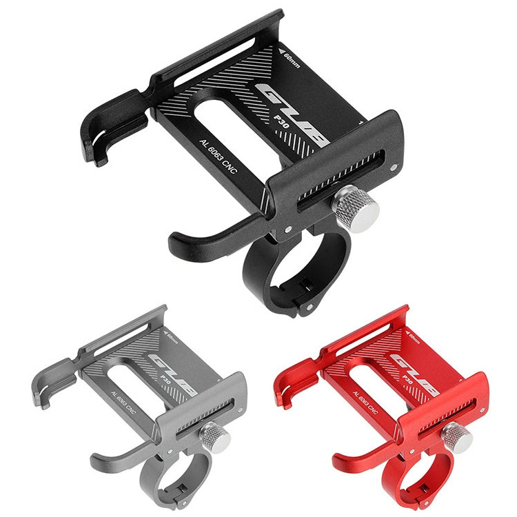 GUB P30 Aluminum Bike Phone Holder(Titanium Color) - Holders by GUB | Online Shopping South Africa | PMC TechLife | Buy Now Pay Later Mobicred