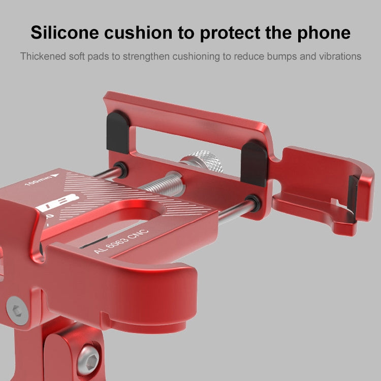 GUB P30 Aluminum Bike Phone Holder(Red) - free shipping - PMC TechLife - Order now!