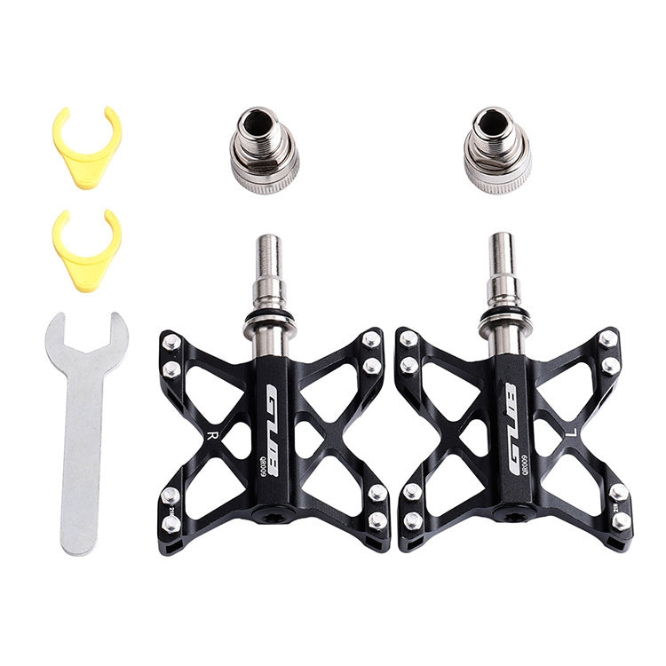 GUB QR-009 Aluminum Alloy MTB Non-slip Bicycle Pedals - free shipping - PMc TechLife - Order now!