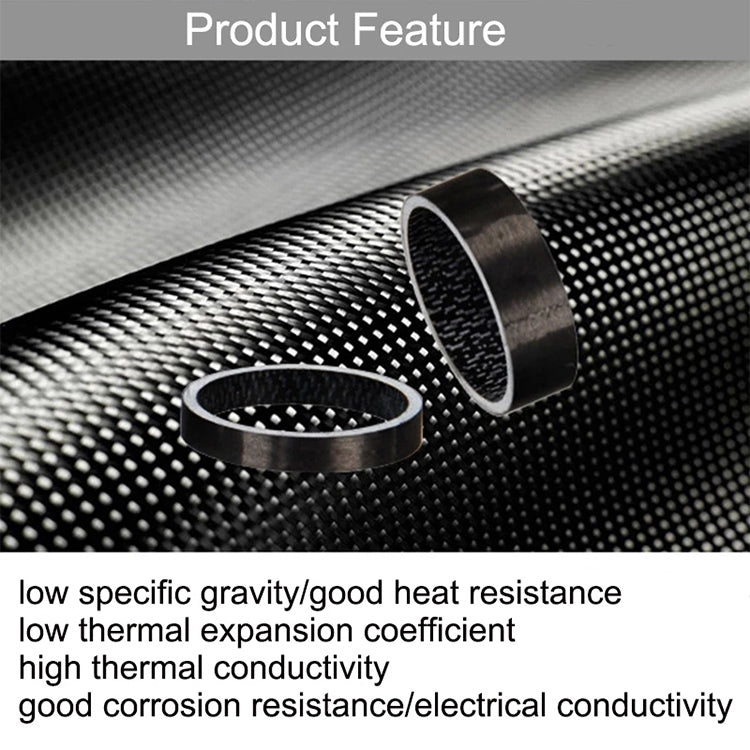 5 PCS GUB TC-004 Carbon Bicycle Spacer Set - Others by GUB | Online Shopping South Africa | PMc TechLife | Buy Now Pay Later Mobicred