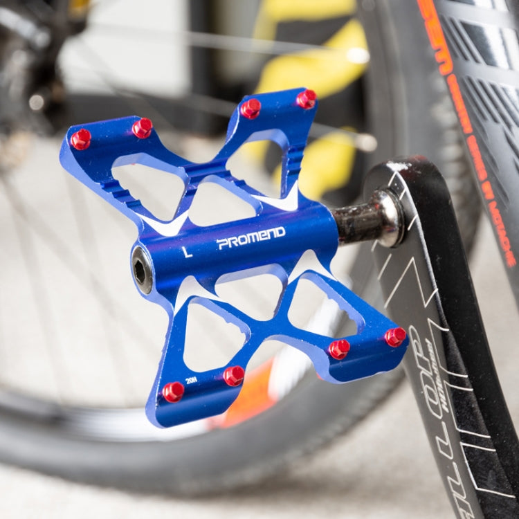 PROMEND PD-M56 1 Pair Mountain Bicycle Aluminum Alloy 3-Bearings Pedals (Grey) - free shipping - PMc TechLife - Order now!