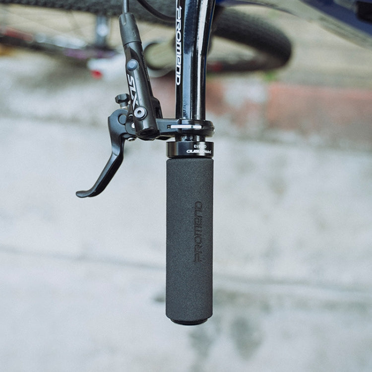 PROMEND GR-513 1 Pair Bicycle Antiskid Sweat-absorbing Sponge Grips Cover (Black Red) - Bicycle Grips by PROMEND | Online Shopping South Africa | PMC TechLife | Buy Now Pay Later Mobicred