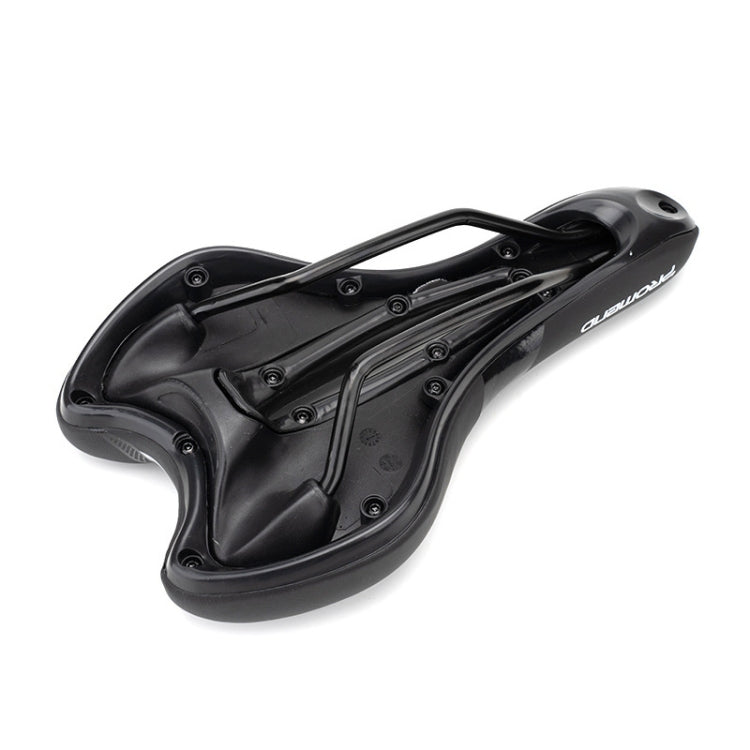 PROMEND SD-567 Hollow Breathable Silicone Racing Bicycle Saddle(Black Red) - Bicycle Saddle by PROMEND | Online Shopping South Africa | PMc TechLife | Buy Now Pay Later Mobicred