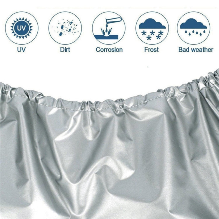 4PCS 210D Oxford Cloth RV Caravan Tire Dustproof and Waterproof Cover For 27-29 inch (Silver) - Window Foils & Solar Protection by PMC TechLife | Online Shopping South Africa | PMC TechLife | Buy Now Pay Later Mobicred