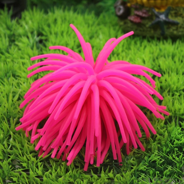 Aquarium Articles Decoration TPR Simulation Sea Urchin Ball Coral, Size: L, Diameter: 13cm(Pink) - free shipping - PMc TechLife - Order now!