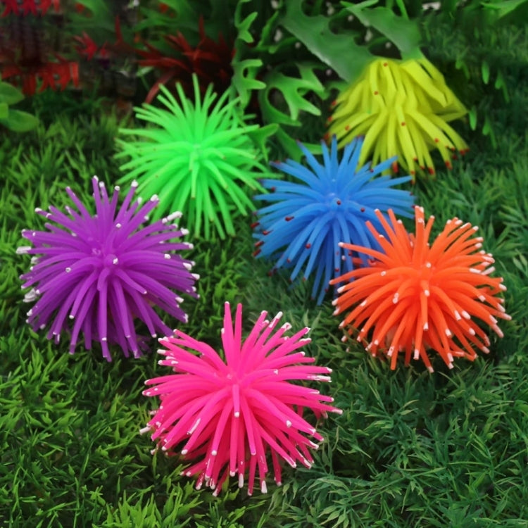Aquarium Articles Decoration TPR Simulation Sea Urchin Ball Coral with Point, Size: M, Diameter: 10cm(Pink) - Fish Tank Decoration by PMc TechLife | Online Shopping South Africa | PMc TechLife | Buy Now Pay Later Mobicred