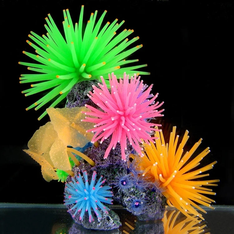 Aquarium Articles Decoration TPR Simulation Sea Urchin Ball Coral with Point, Size: M, Diameter: 10cm(Green) - free shipping - PMc TechLife - Order now!