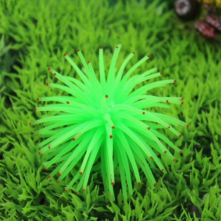 Aquarium Articles Decoration TPR Simulation Sea Urchin Ball Coral with Point, Size: S, Diameter: 7cm(Green) - Fish Tank Decoration by PMc TechLife | Online Shopping South Africa | PMc TechLife | Buy Now Pay Later Mobicred