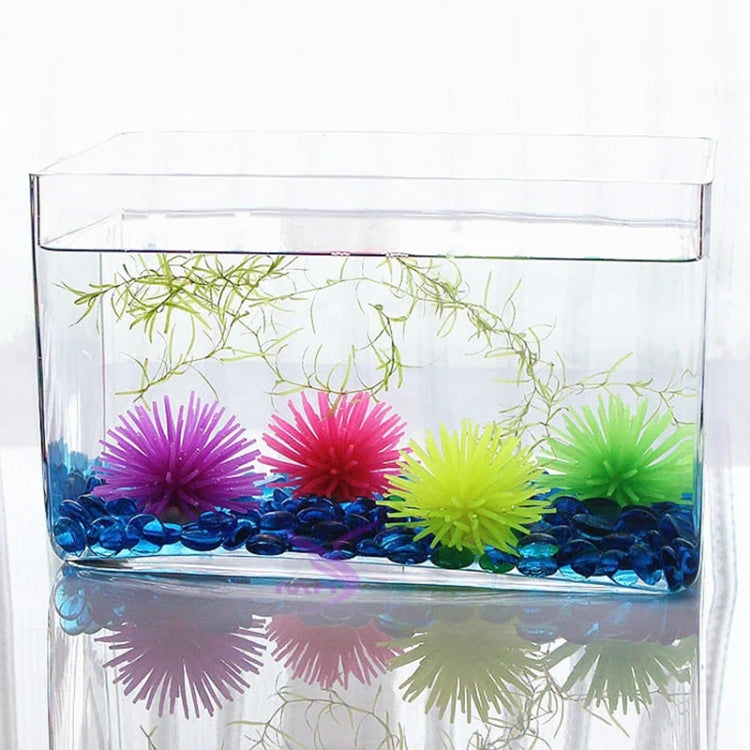 Aquarium Articles Decoration TPR Simulation Sea Urchin Ball Coral, Size: S, Diameter: 7cm(Blue) - free shipping - PMc TechLife - Order now!