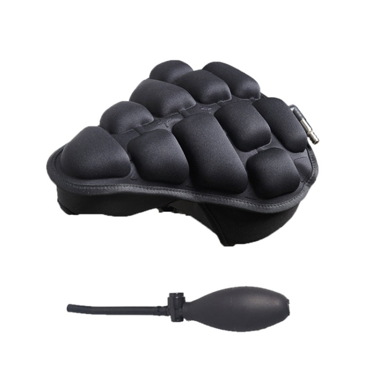 BC-203 2.0 M Size Bicycle Foldable Inflatable Airbag Cushion Seat Cover with Inflator (Black) - Others by PMC TechLife | Online Shopping South Africa | PMC TechLife