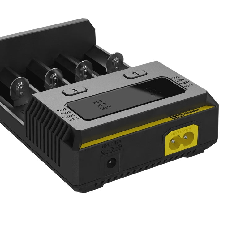 Nitecore NEW i4 Intelligent Digi Smart Charger with LED Indicator for 14500, 16340 (RCR123), 18650, 22650, 26650, Ni-MH and Ni-Cd (AA, AAA) Battery - Charger & Converter by PMC TechLife | Online Shopping South Africa | PMC TechLife | Buy Now Pay Later Mobicred