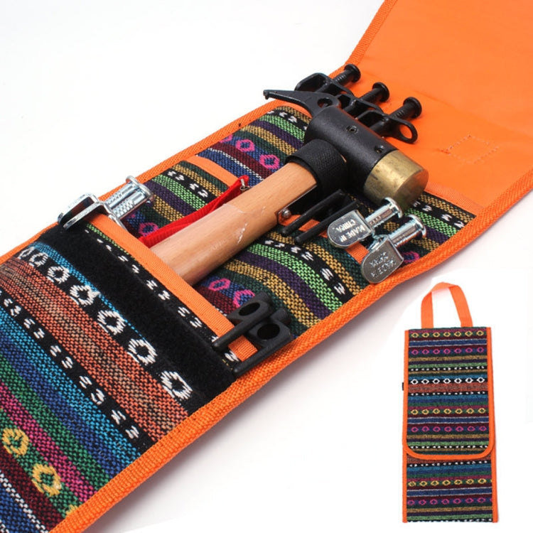 Hiking Camping Ethnic Style Tent Hammers Bag Portable Tent Nail Pegs Storage Case Pouch - Tents & Accessories by PMC TechLife | Online Shopping South Africa | PMC TechLife | Buy Now Pay Later Mobicred