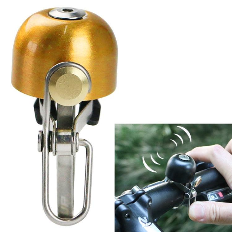 Bicycle Bell Retro Copper Bell Cycling Accessories (Gold) - Bicycle Bells by PMC TechLife | Online Shopping South Africa | PMC TechLife | Buy Now Pay Later Mobicred