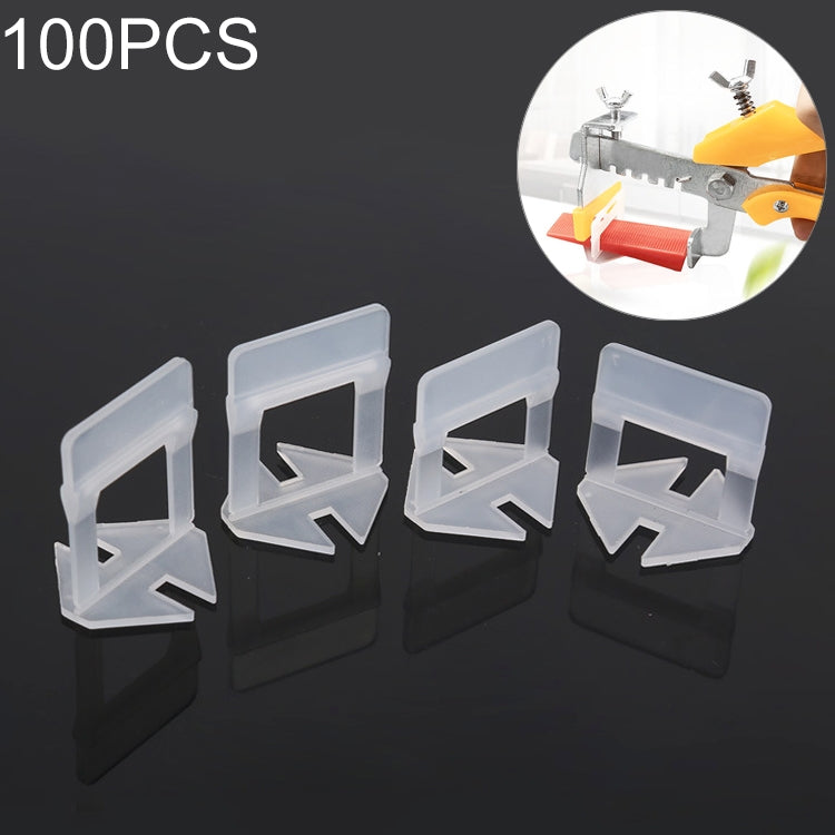 100 PCS 1.5mm Lengthen Tile Leveling System Clips Kit Wall Floor Tile Spacer Tiling Tool for Paving Locator Tool OG6480 - free shipping - PMC TechLife - Order now!