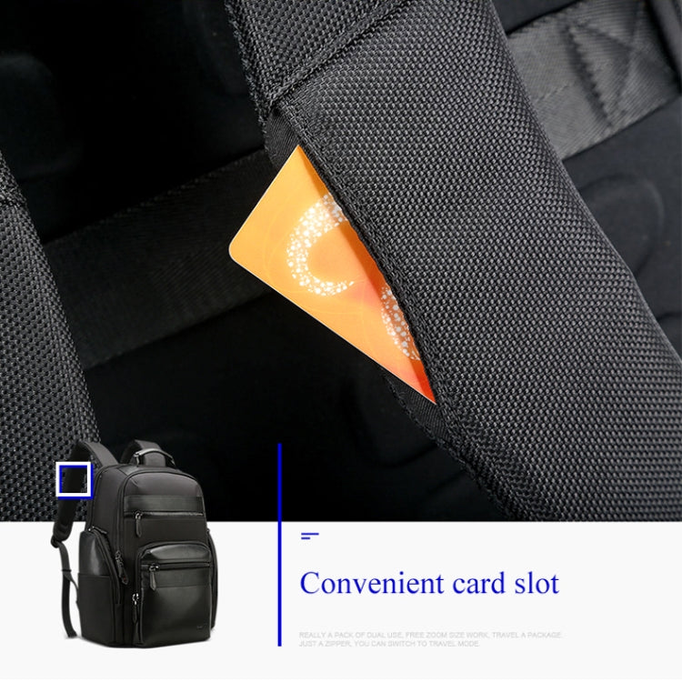 Bopai 851-014211 Business Anti-theft Waterproof Three-layer Large Capacity Double Shoulder Bag,with USB Charging Port, Size: 35.5x24x45cm (Black) - free shipping - PMC Jewellery - Order now!