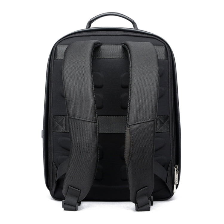 Bopai 751-006431 Business Waterproof Anti-theft Large Capacity Double Shoulder Bag,with USB Charging Port, Size: 27x16.5x40cm (Black) - free shipping - PMC Jewellery - Order now!