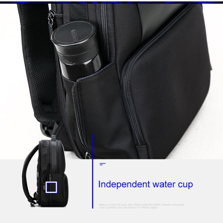 Bopai 61-02511 Business Travel Breathable Waterproof Anti-theft Man Backpack, Size: 30x15x44cm(Black) - free shipping - PMC Jewellery - Order now!