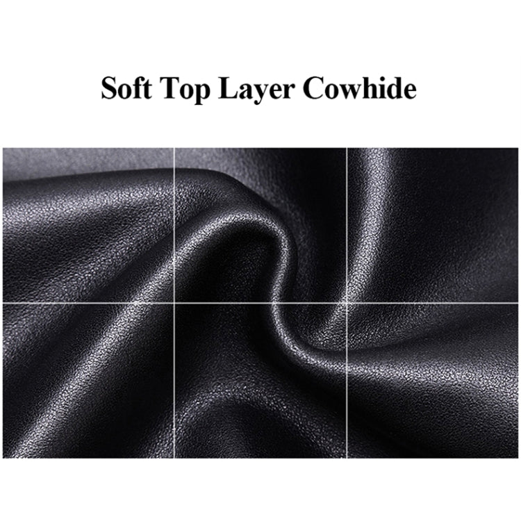 Bopai 851-01981A Top-grain Leather Business Travel Anti-theft Man Backpack, Size: 35x26x44cm - free shipping - PMC TechLife - Order now!