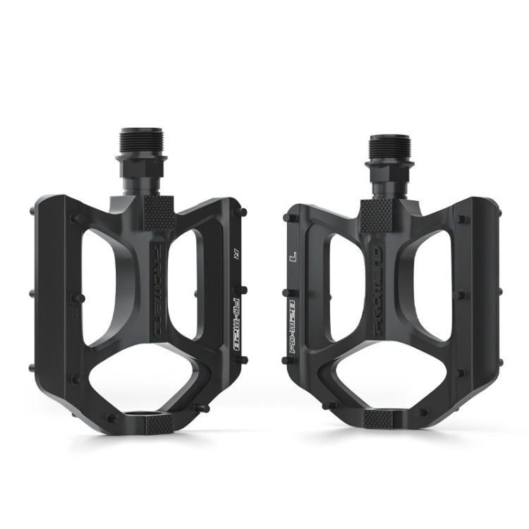 PROMEND PD-M28E 1 Pair Bicycle Aluminum Alloy DU Bearings Pedals with LED - Pedals by PROMEND | Online Shopping South Africa | PMc TechLife | Buy Now Pay Later Mobicred