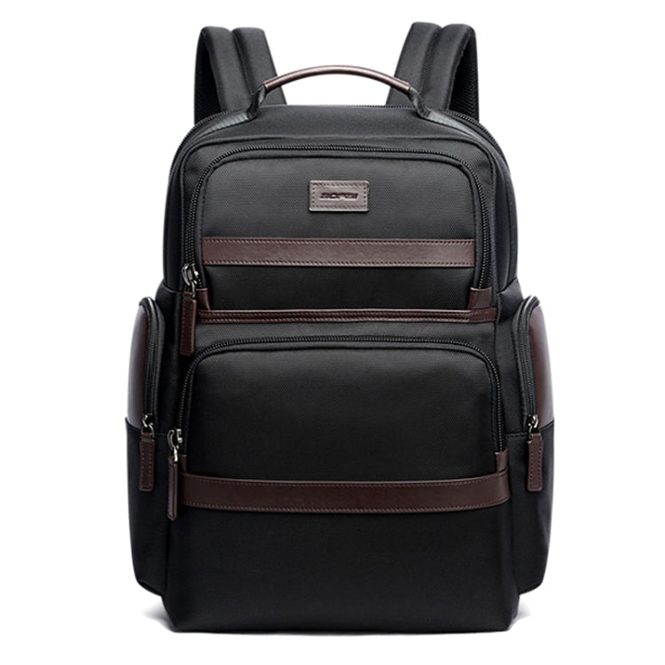 Bopai 751-007301 Business Anti-theft Water-resistant Large Capacity Double Shoulder Bag,with USB Charging Port, Size: 28x19x42cm(Black) - free shipping - PMC Jewellery - Order now!