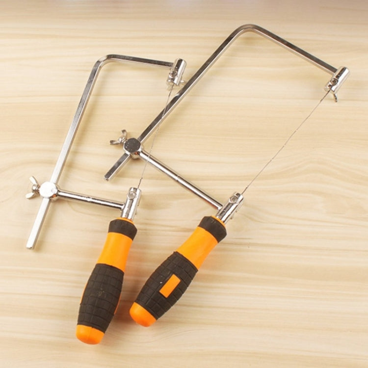U Shape Hacksaw with Blades for Metal / Wood / Plastic Tube / Wire DIY Hand Tool Portable Woodworking Saw, Width: 105mm - Electric Saws & Accessories by PMC TechLife | Online Shopping South Africa | PMC TechLife | Buy Now Pay Later Mobicred