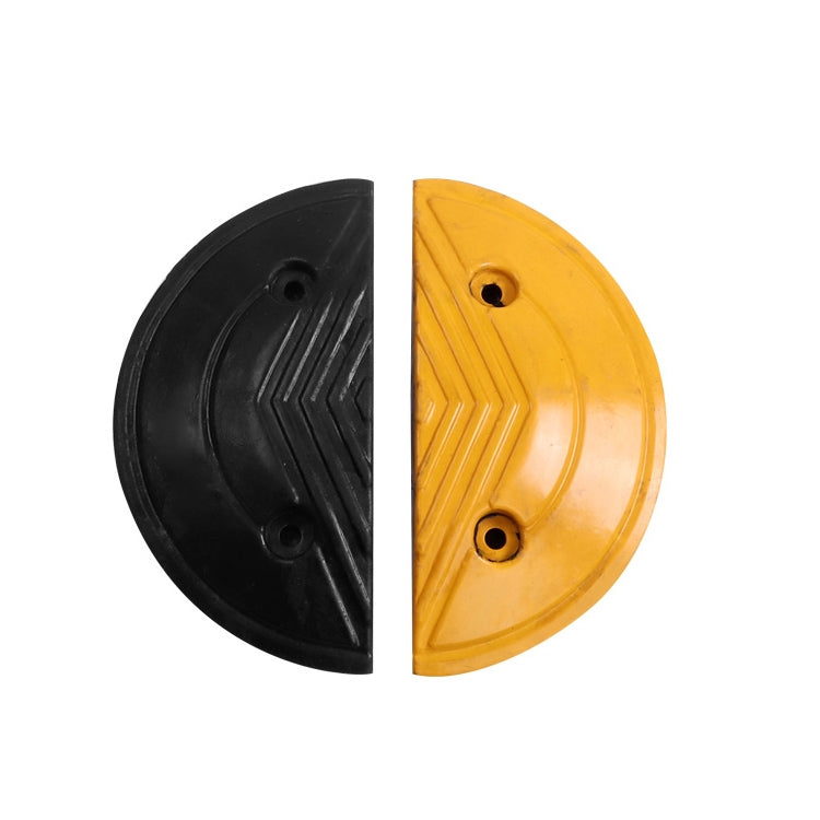 Pair Of Special Round Heads For Rubber Speed Bumps, Diameter: 40cm - Speed Bumps by PMC TechLife | Online Shopping South Africa | PMC TechLife | Buy Now Pay Later Mobicred