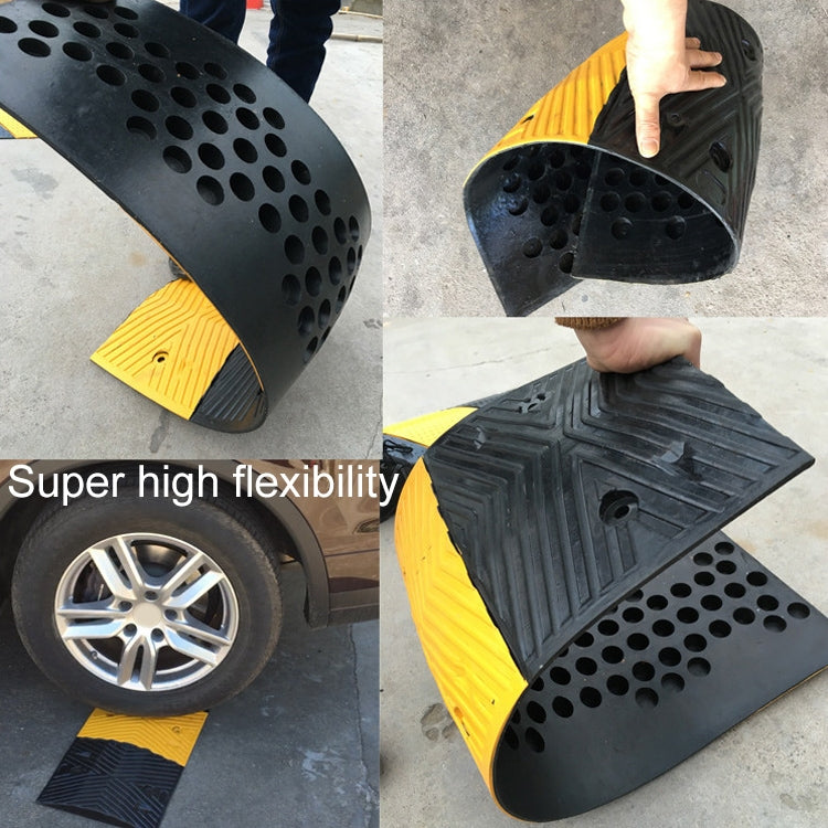 Pair Of Special Round Heads For Rubber Speed Bumps, Diameter: 40cm - Speed Bumps by PMC TechLife | Online Shopping South Africa | PMC TechLife | Buy Now Pay Later Mobicred