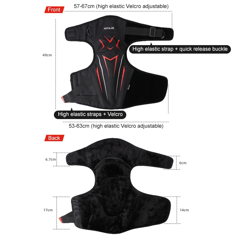 MOTOLSG 2 in 1 Knee Pads Motorcycle Bicycle Riding Warm Fleece Soft Protective Gear with CE Protector (Black Yellow) - free shipping - PMC TechLife - Order now!