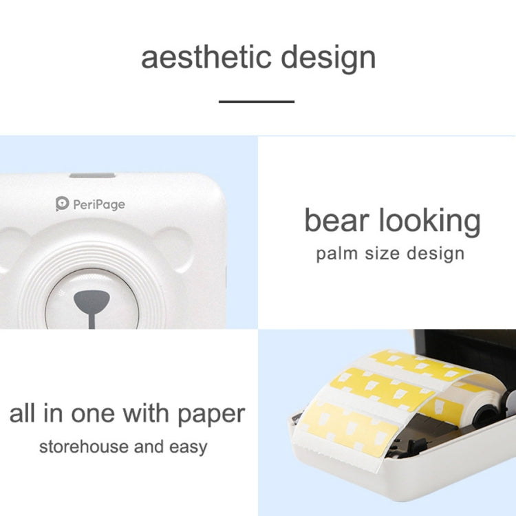 Peripage A6 Portable Inkless Pocket Thermal Bluetooth Printer(Blue) - free shipping - PMC TechLife - Order now!