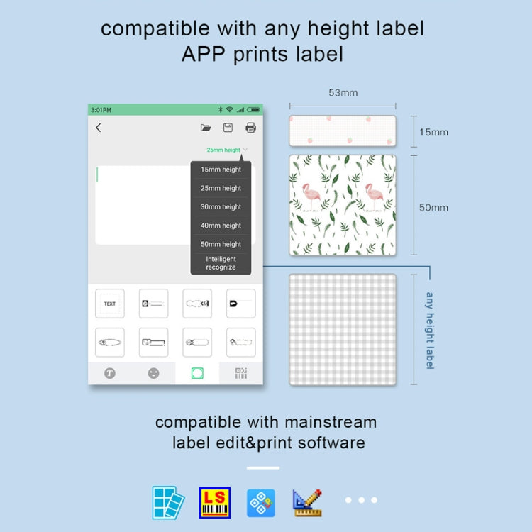 Peripage A6 Portable Inkless Pocket Thermal Bluetooth Printer(Blue) - free shipping - PMC TechLife - Order now!