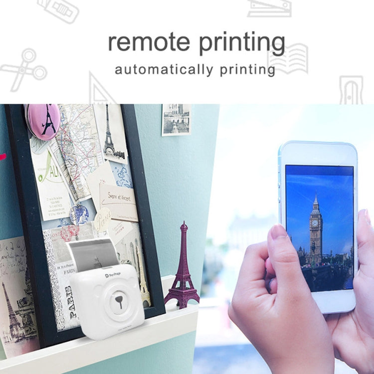 Peripage A6 Portable Inkless Pocket Thermal Bluetooth Printer(Blue) - free shipping - PMC TechLife - Order now!