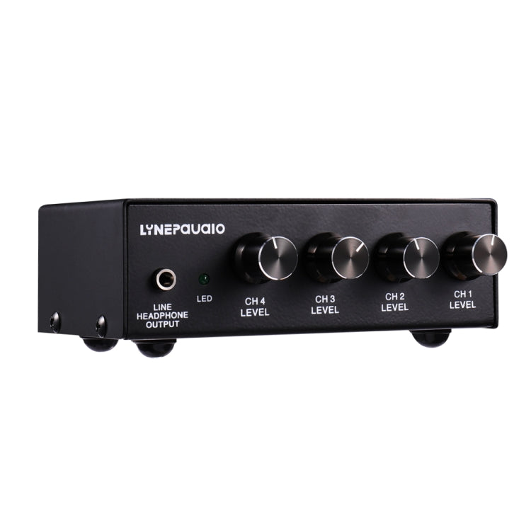 LINEPAUDIO B895 Five-channel Stereo Microphone Mixer with Earphone Monitoring(Black) -  by PMC TechLife | Online Shopping South Africa | PMC TechLife | Buy Now Pay Later Mobicred