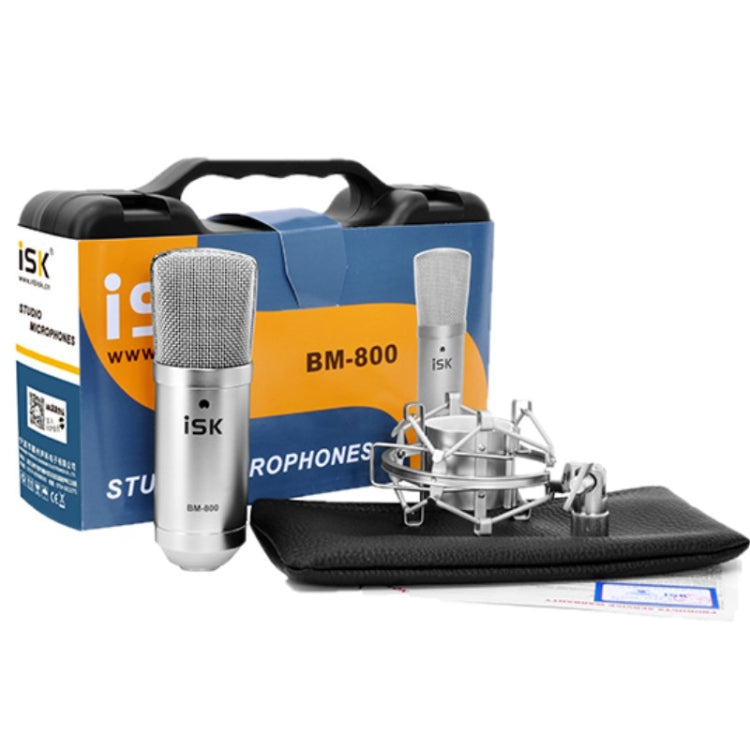 ISK BM-800 Sound Recording Microphone Condenser Mic for Studio and Broadcasting - free shipping - PMC Jewellery - Order now!