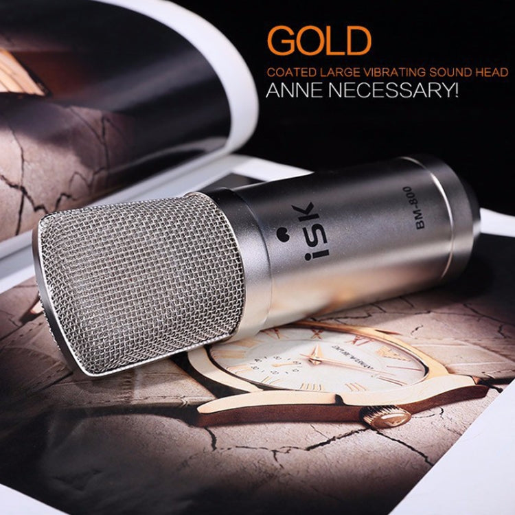 ISK BM-800 Sound Recording Microphone Condenser Mic for Studio and Broadcasting - free shipping - PMC Jewellery - Order now!