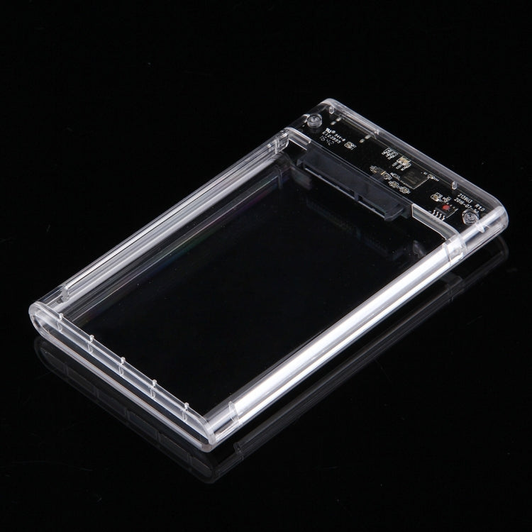 ORICO 2139U3-CR USB3.0 Transparent External Hard Disk Box Storage Case for 9.5mm 2.5 inch SATA HDD / SSD - HDD Enclosure by ORICO | Online Shopping South Africa | PMC TechLife | Buy Now Pay Later Mobicred