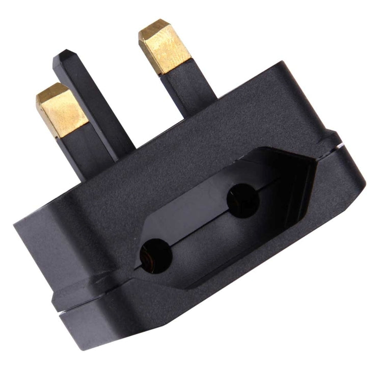 BS-5732 Portable EU Plug to UK Plug Adapter Power Socket Travel Converter with Fuse - Plug Adaptor by PMC TechLife | Online Shopping South Africa | PMC TechLife