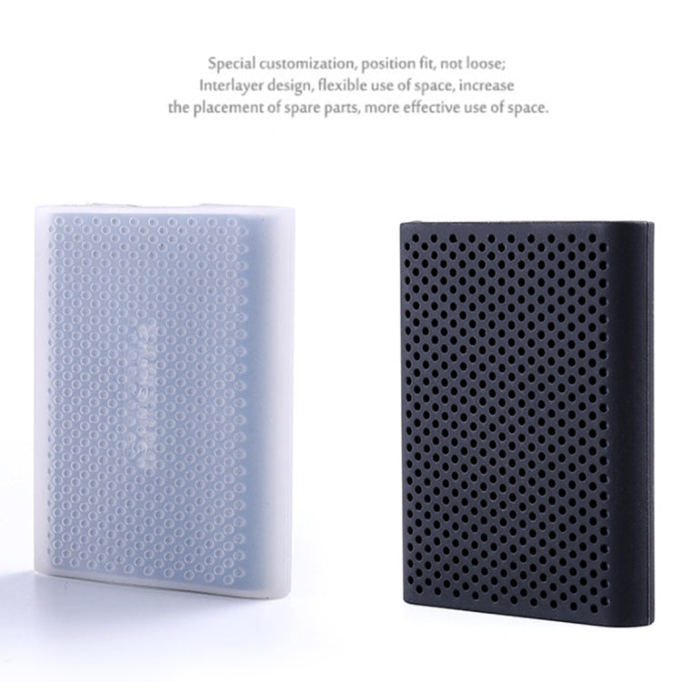 PT500 Scratch-resistant All-inclusive Portable Hard Drive Silicone Protective Case for Samsung Portable SSD T5, with Vents (Black) - Hard Drive Bags & Cases by PMC TechLife | Online Shopping South Africa | PMC TechLife