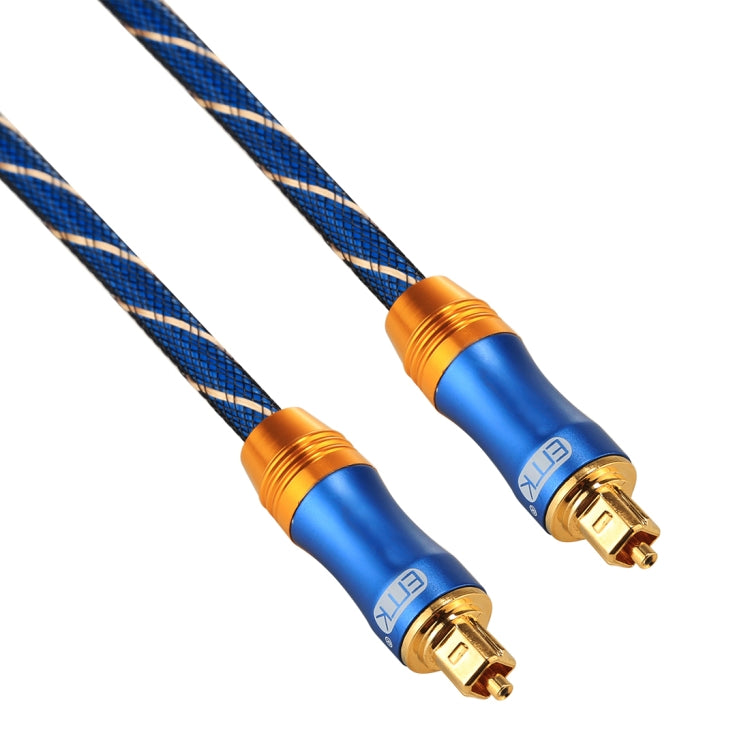 EMK LSYJ-A 1.5m OD6.0mm Gold Plated Metal Head Toslink Male to Male Digital Optical Audio Cable - Audio Optical Cables by EMK | Online Shopping South Africa | PMC TechLife | Buy Now Pay Later Mobicred