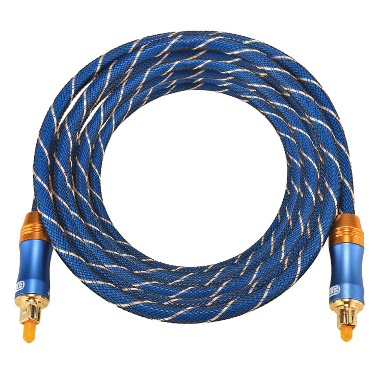 EMK LSYJ-A 3m OD6.0mm Gold Plated Metal Head Toslink Male to Male Digital Optical Audio Cable - free shipping - PMC Jewellery - Order now!
