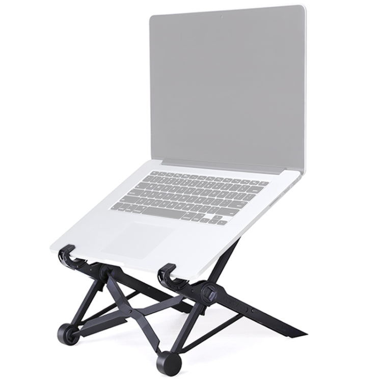 Nexstand K2 Laptop Height Extender Holder Stand Folding Portable Computer Heat Dissipation Bracket, Size: 35.4x4x4cm(Black) - MacBook Holder by PMC Jewellery | Online Shopping South Africa | PMC Jewellery | Buy Now Pay Later Mobicred