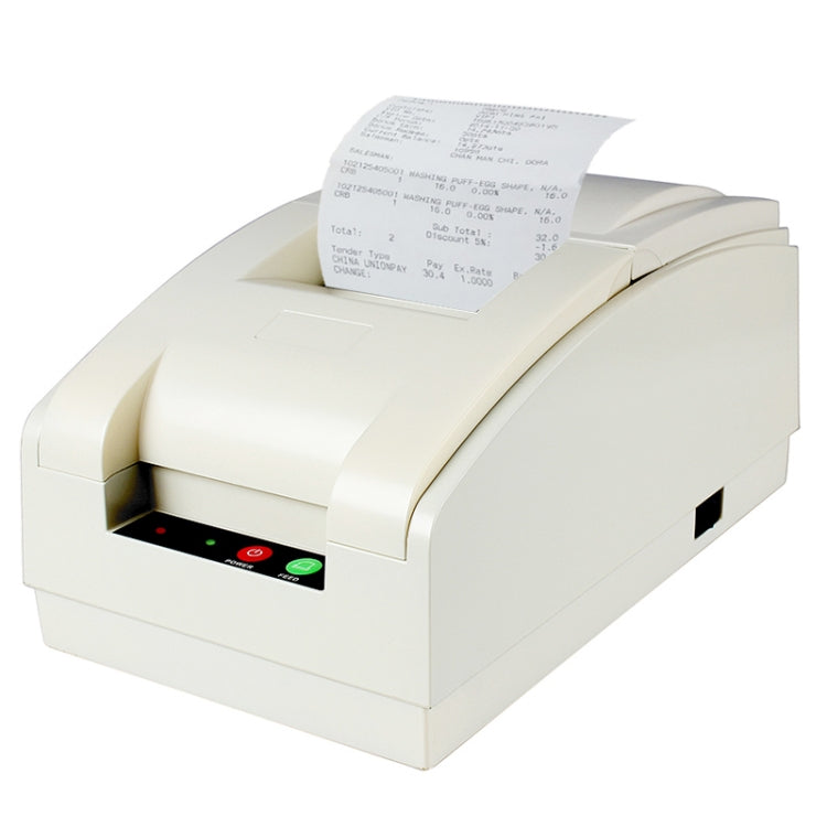 QS-7601 Portable 76mm Bluetooth Receipt 9-pin Matrix Printer(White) -  by PMC TechLife | Online Shopping South Africa | PMC TechLife | Buy Now Pay Later Mobicred
