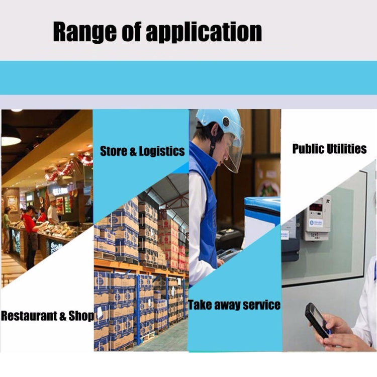 QS-7601 Portable 76mm Bluetooth Receipt 9-pin Matrix Printer(White) -  by PMC TechLife | Online Shopping South Africa | PMC TechLife | Buy Now Pay Later Mobicred