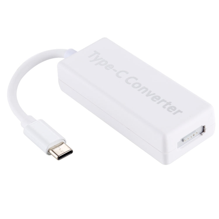 65W 5 Pin MagSafe Series to USB-C / Type-C Converter for MacBook (White) - Cable & Adapter by PMC Jewellery | Online Shopping South Africa | PMC Jewellery | Buy Now Pay Later Mobicred