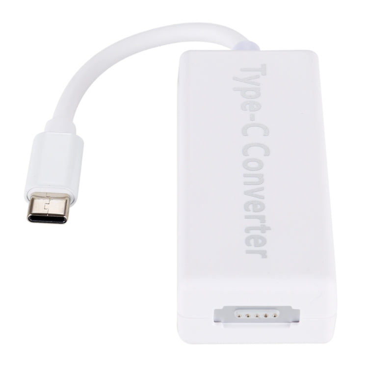 65W 5 Pin MagSafe Series to USB-C / Type-C Converter for MacBook (White) - Cable & Adapter by PMC Jewellery | Online Shopping South Africa | PMC Jewellery | Buy Now Pay Later Mobicred
