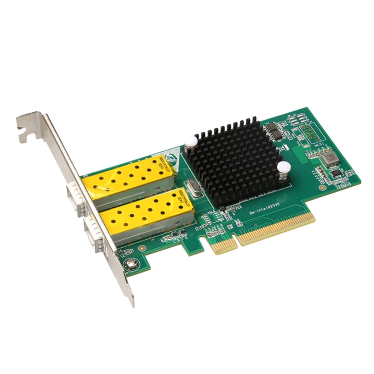 XXA037 Intel 82599 Dual SFP Port  PCI Express FCoE PCIe x8 10 Gigabit Ethernet Network Optical LAN Card Adapter - Add-on Cards by PMC TechLife | Online Shopping South Africa | PMC TechLife | Buy Now Pay Later Mobicred