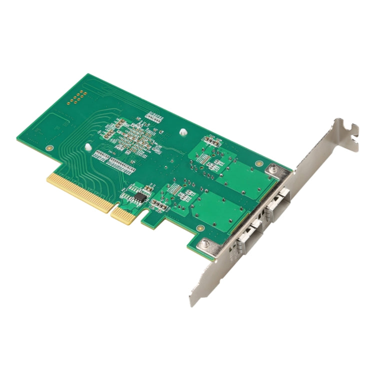 XXA037 Intel 82599 Dual SFP Port  PCI Express FCoE PCIe x8 10 Gigabit Ethernet Network Optical LAN Card Adapter - Add-on Cards by PMC TechLife | Online Shopping South Africa | PMC TechLife | Buy Now Pay Later Mobicred