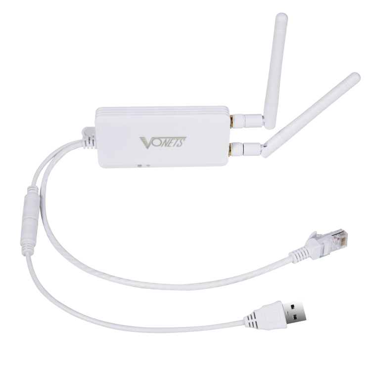 VONETS VAP11S 2.4G Mini Wireless Bridge 300Mbps WiFi Repeater with 2 Antennas - free shipping - PMC Jewellery - Order now!
