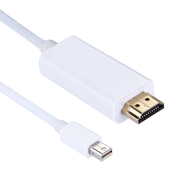 3m Mini DisplayPort Male to HDMI Male Adapter Cable - Cable & Adapter by PMC Jewellery | Online Shopping South Africa | PMC Jewellery | Buy Now Pay Later Mobicred