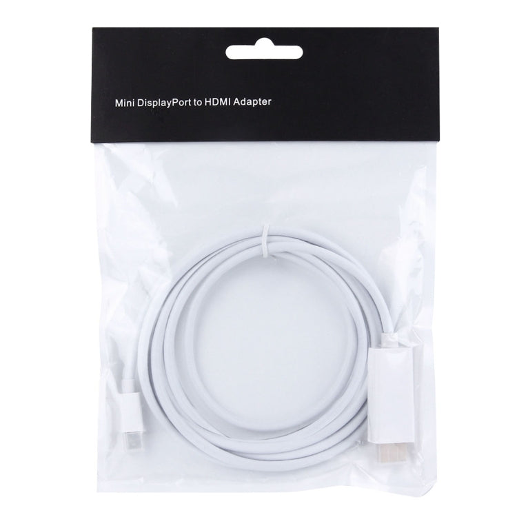 3m Mini DisplayPort Male to HDMI Male Adapter Cable - Cable & Adapter by PMC Jewellery | Online Shopping South Africa | PMC Jewellery | Buy Now Pay Later Mobicred
